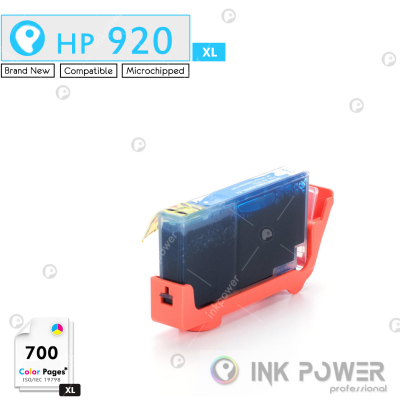 InkPower Generic HP 920XL Cyan Inkjet Print