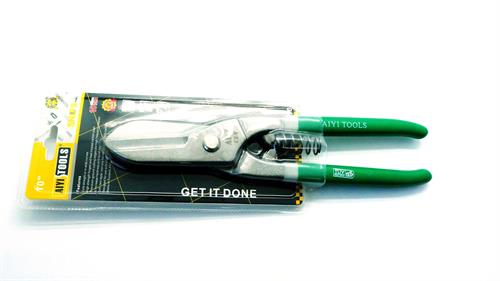 Aiyi Large 10 Inch Spring loaded Tin Snips