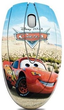 Disney Cars Optical USB Mouse , Retail Packaged ,