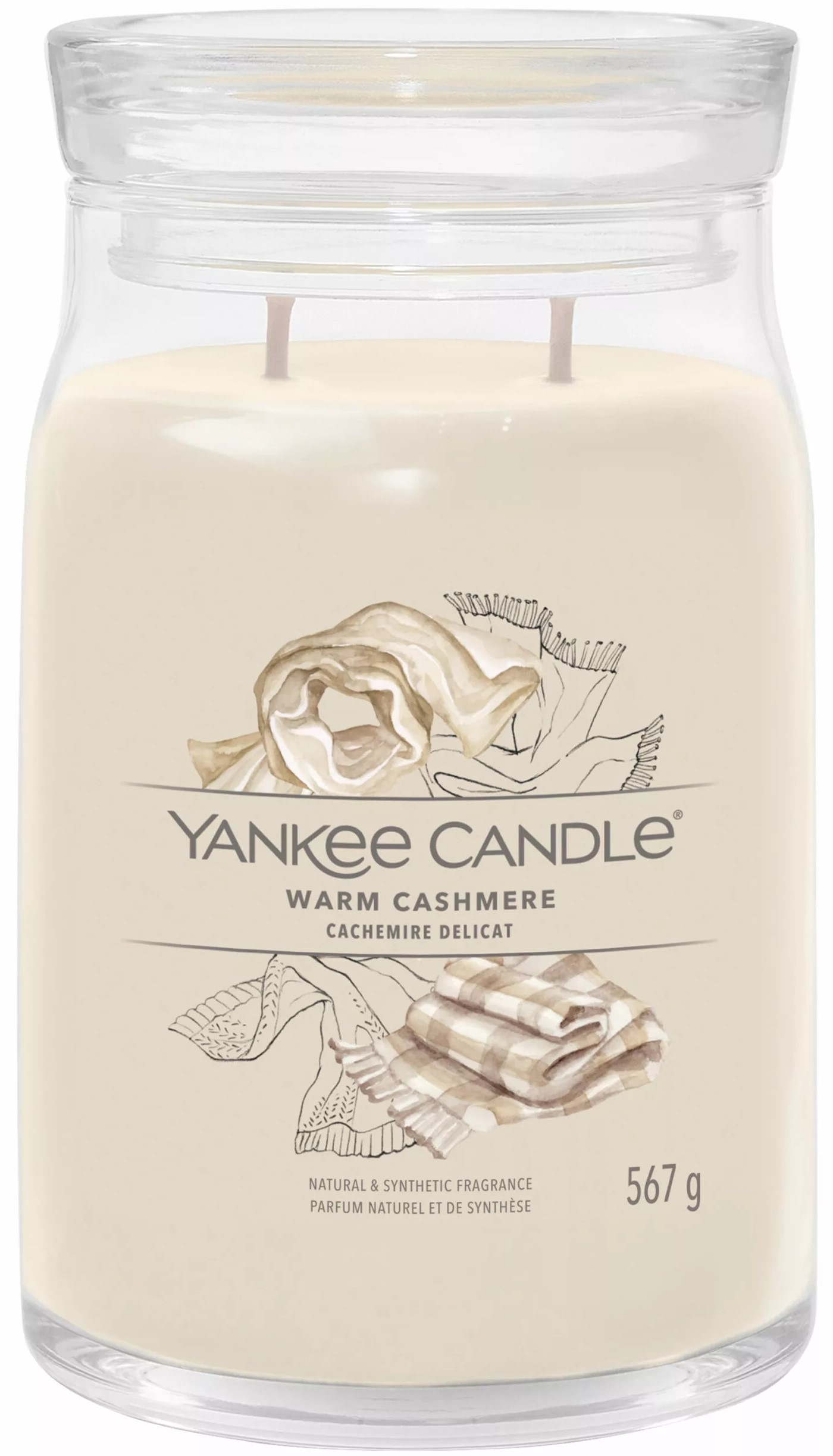 Yankee Candle Warm-Cashmere Large Jar