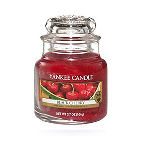 Yankee Candle Black Cherry Small Jar Retail Box