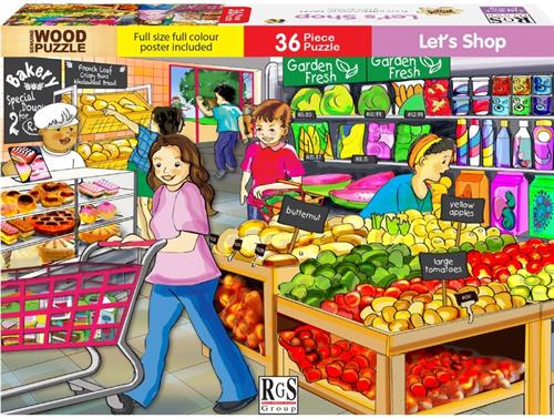 RGS 36pc Wood Puzzle -