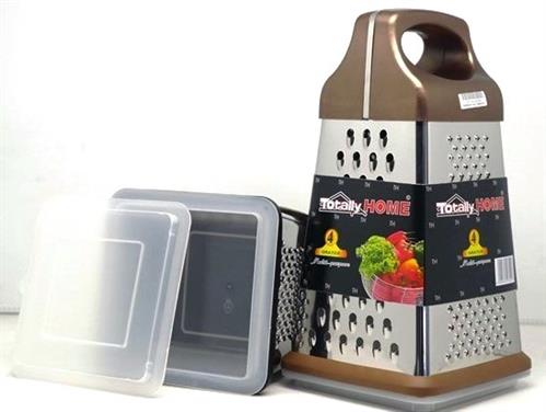 Totally 4 Sided Grater with Storage Containr