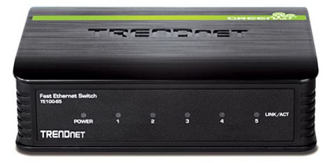 TrendNet 5 Port 10 100 Mbps Fast Ethernet