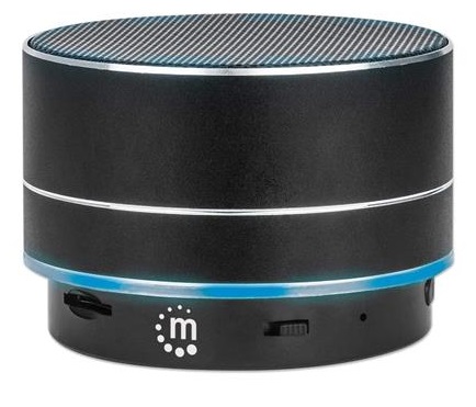 Manhattan Metallic LED Bluetooth Speaker