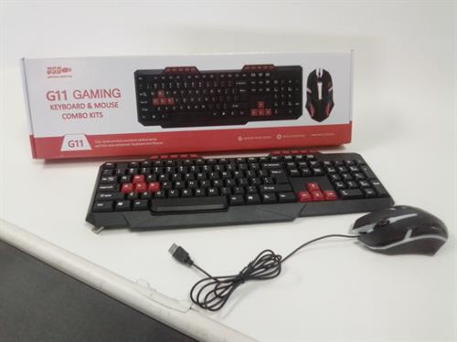 UniQue G11 Gaming Wired 114 Keys USB Keyboard And