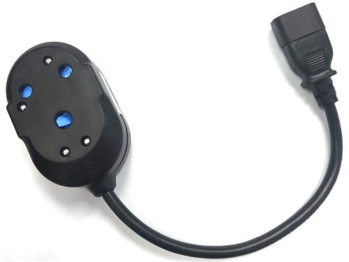 Noble 2 Port Janus Coupler with IEC Male