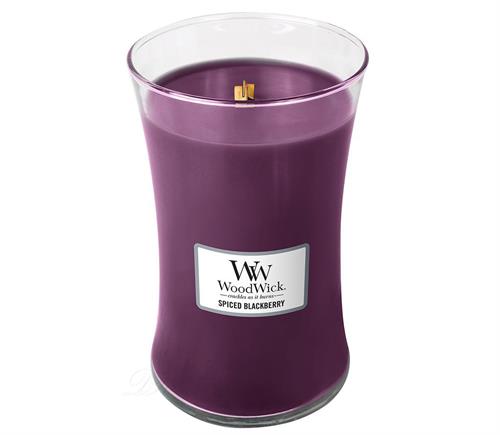 Woodwick Spiced Blackberry Large Jar Retail Box