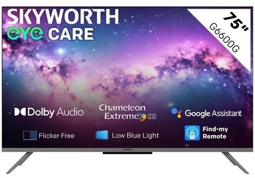 Skyworth 75 inch G6600G Series UHD Smart Google