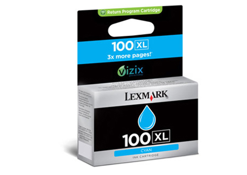 Lexmark 100xl Cyan High Yield Ink Cartridge