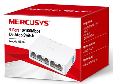 Mercusys MS105 5-Port 10/100Mbps Desktop Switch