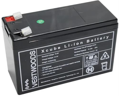 Solarix XCube 12V 8Ah Rechargeable Lithium