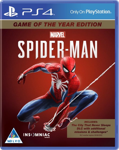 PlayStation 4 Game Spider-Man Game