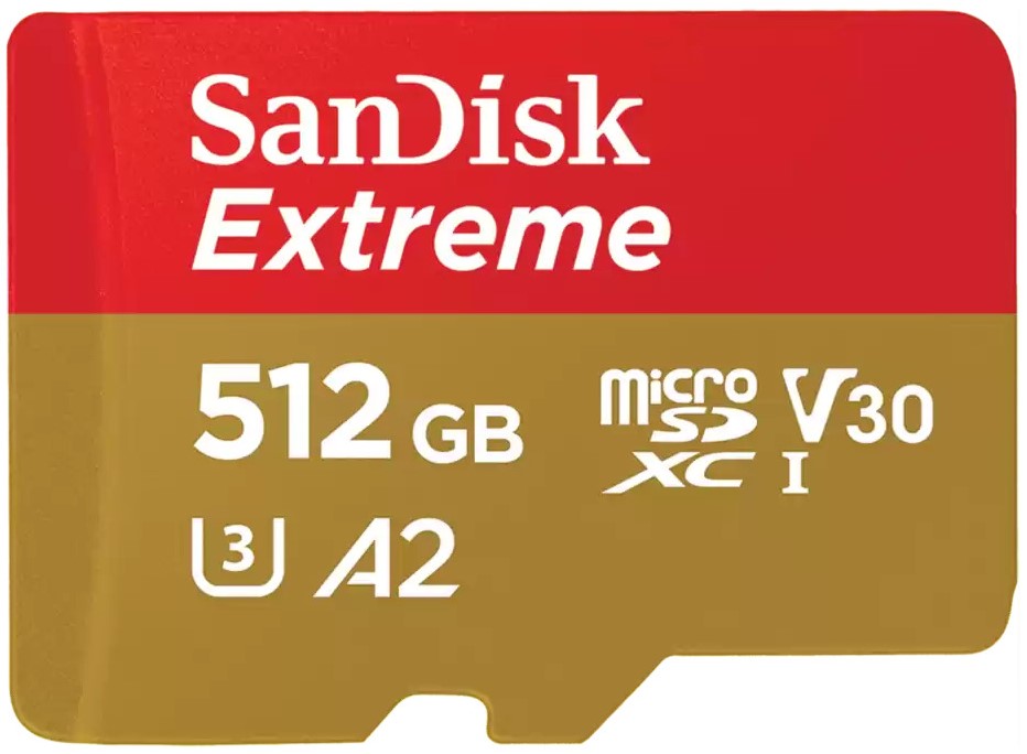 SanDisk Extreme MicroSDXC™ UHS-I CARD - 512GB