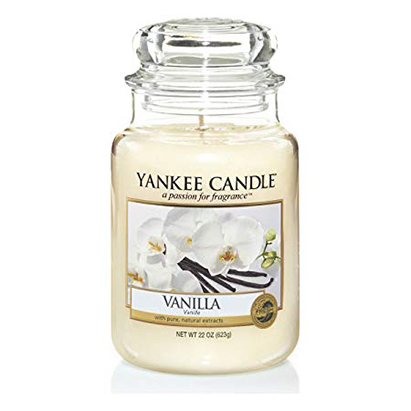 Yankee Candle Vanilla Large Jar Retail Box No