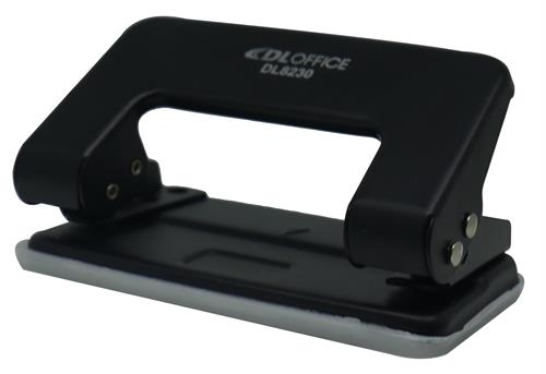 DLOffice Student Metal 2 Hole Punch Black