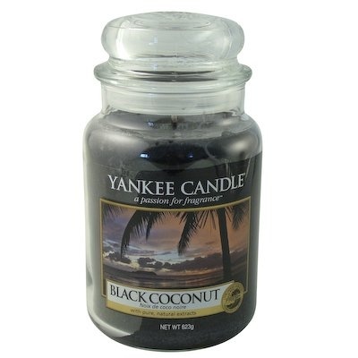 Yankee Candle Black Coconut Large Jar Retail Box