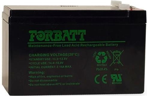 Solarix 12V 7 2AH Lead Acid Rechargeable Battery