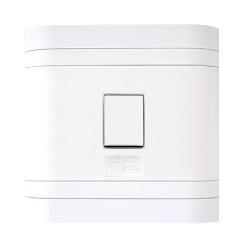 Lesco 2 Pole Flush Isolator Switch with Square