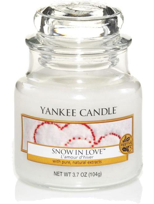 Yankee Candle Snow In Love Small Jar Retail Box