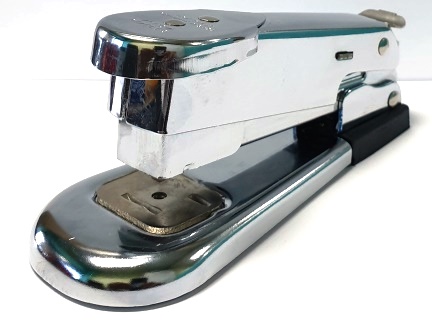 Arrow Genuine No 105 Vintage Chrome Desk Stapler