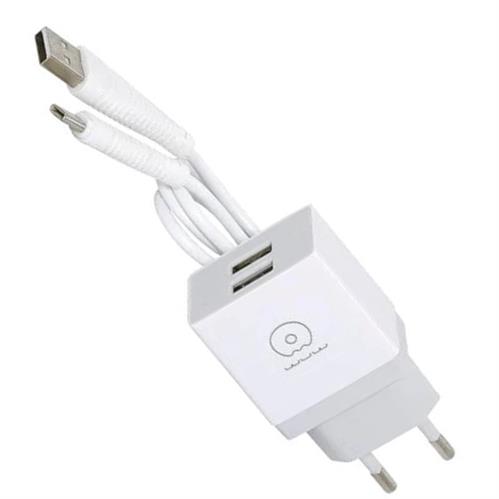 Geeko Dual USB Port Travel Charger WUW Adaptor