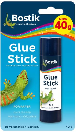Bostik Adhesive Glue Stick 40g