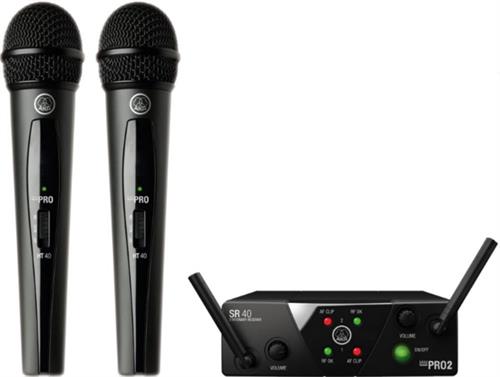 AKG Harman WMS40 Mini Dual Vocal Set Wireless