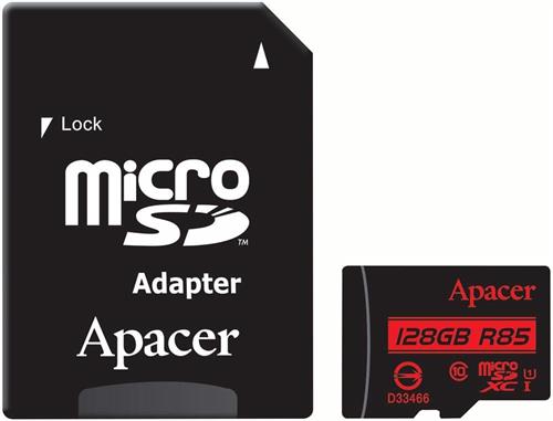 Apacer 128GB Class 10 MicroSD with Adapter