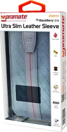 Promate Zetro BlackBerry Z10 Ultra Slim Leather