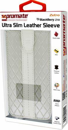 Promate Zetro BlackBerry Z10 Ultra Slim Leather