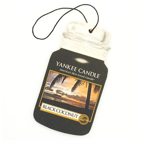 YANKEE CANDLE CAR JAR BLACK COCONUT