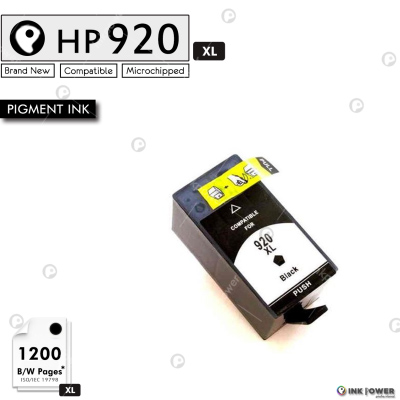 InkPower Generic HP 920XL Yellow Inkjet Print