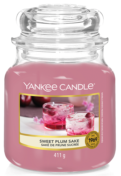 Yankee Candle Sweet Plum Sake Medium Jar Retail